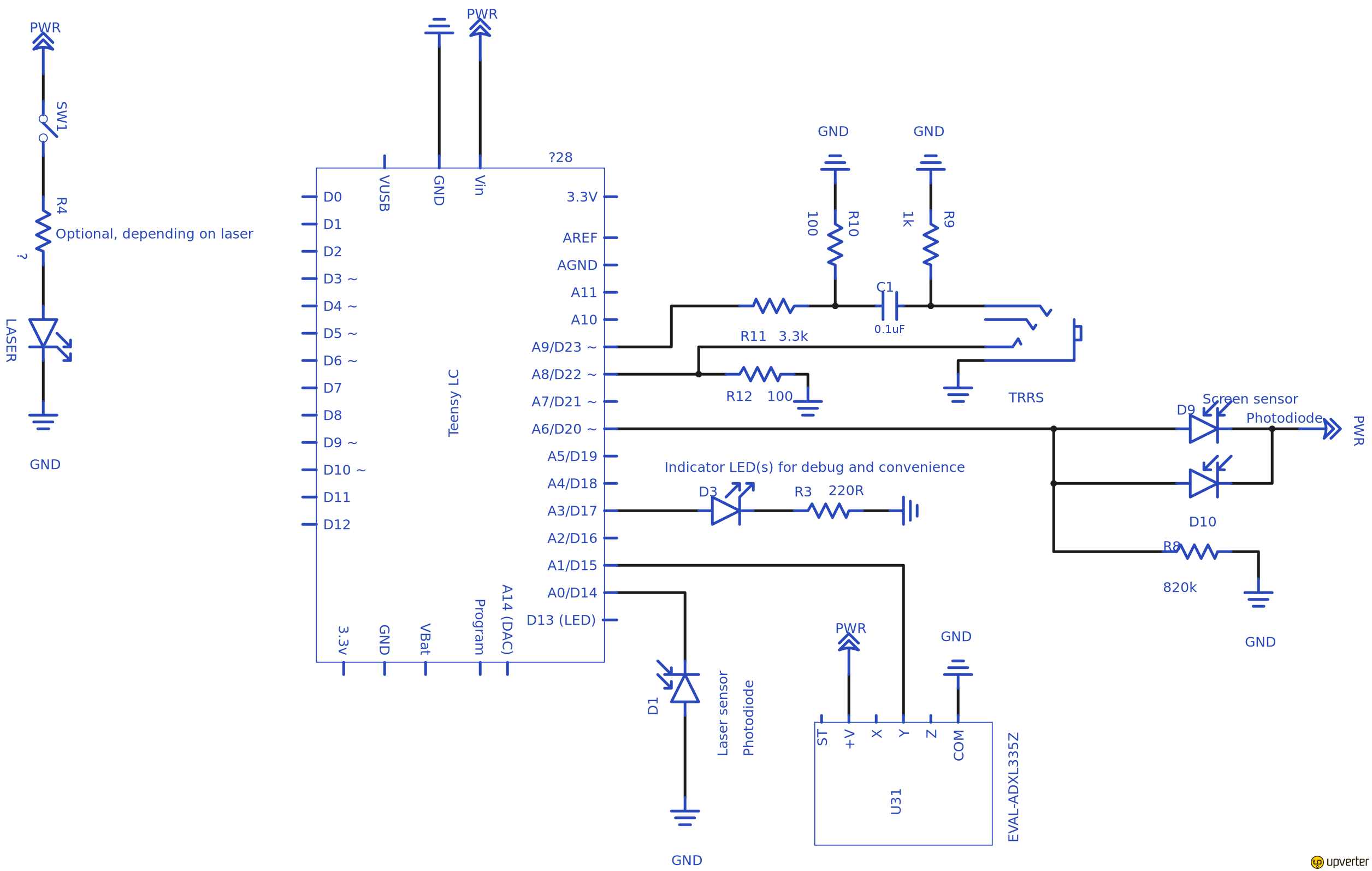 Slightly simplified WALT Schematic